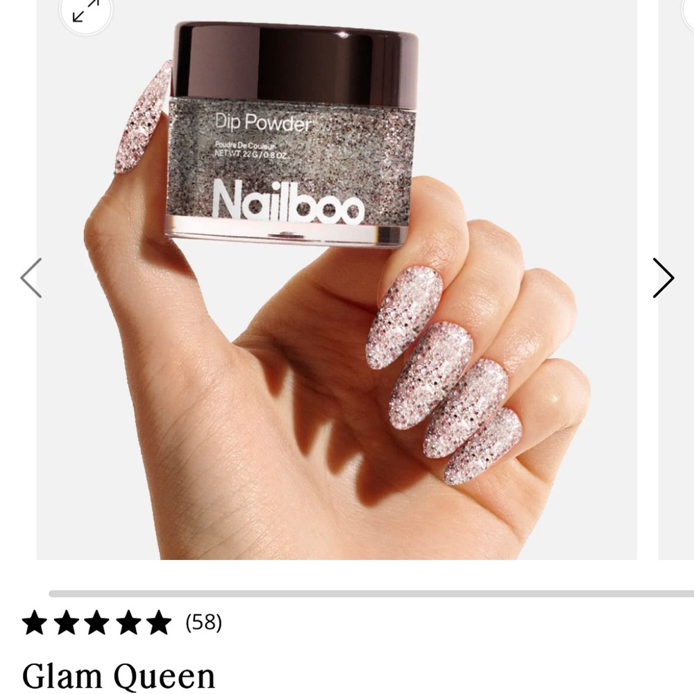 Brand New Nailboo Glam Queen Dip Powder